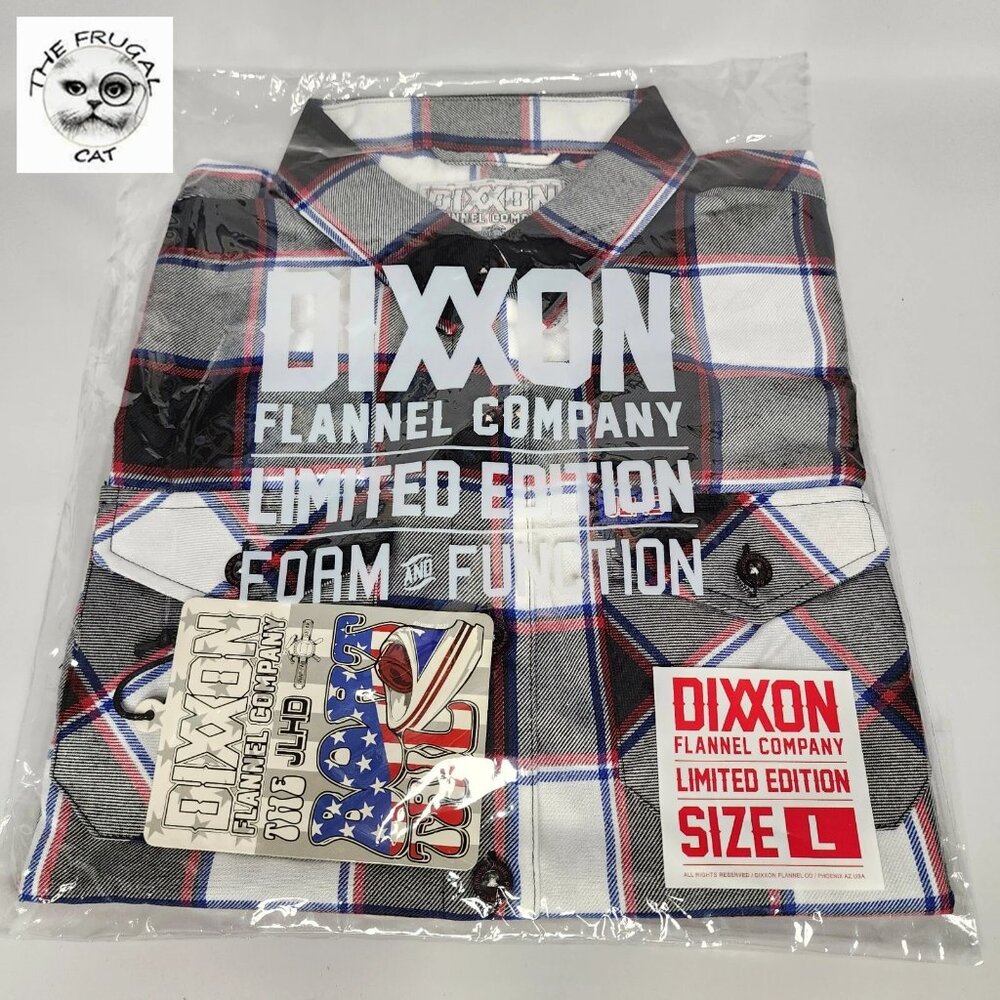 DIXXON FLANNEL x JLHD BOAT TAIL Flannel Shirt - Collab - Women's Large